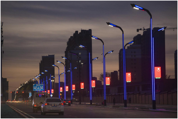 LED燈桿屏|智慧燈桿|智慧路燈 LED燈桿屏|智慧燈桿|智慧路燈